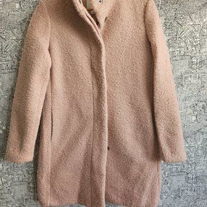 Fall/Winter Blush Boucle Coat